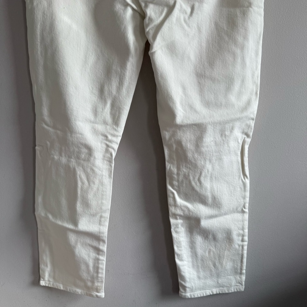 Joe's Jeans High Rise Ankle Vintage Stretch White Jeans Women Size 33 - Picture 13 of 16